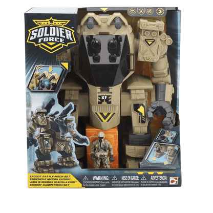 ChapMei Action Toys Chapmei Soldier Force  Exobot Battle Mech Set