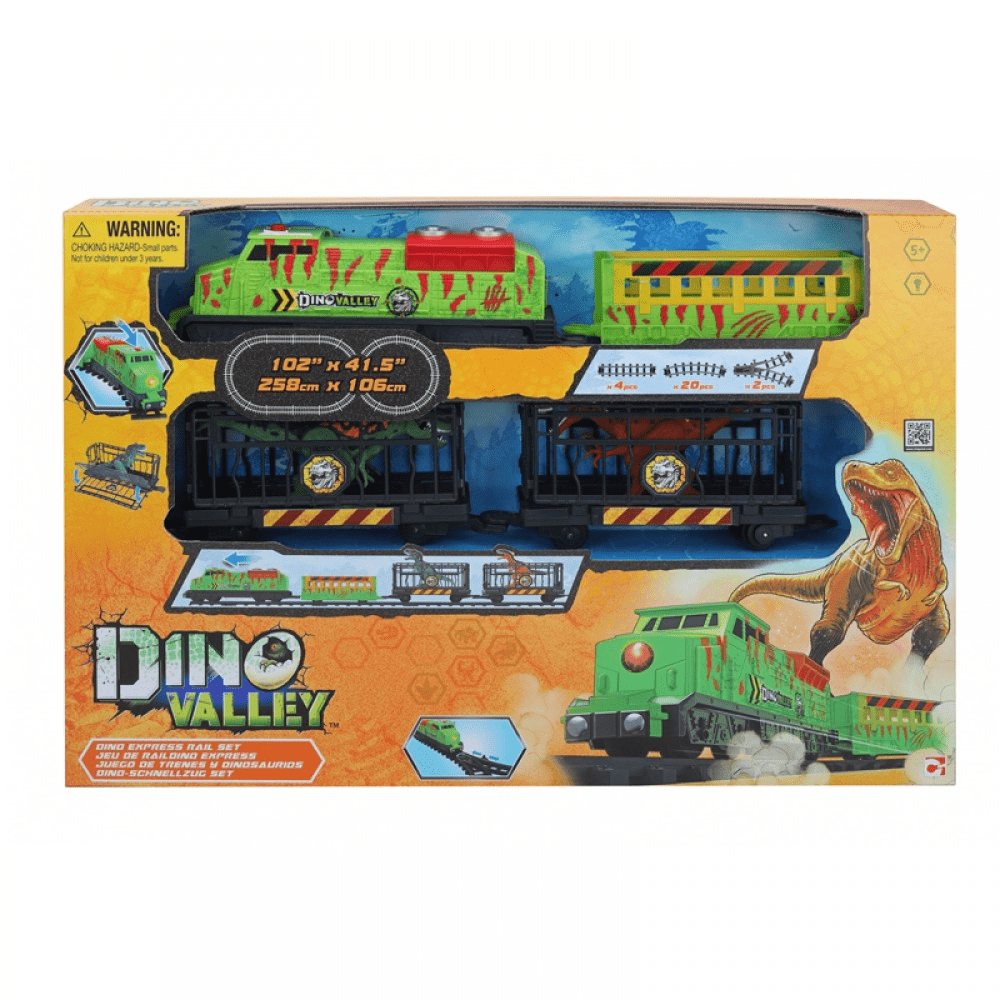 ChapMei Toys Chapmei Dino Valley Express Rail Set