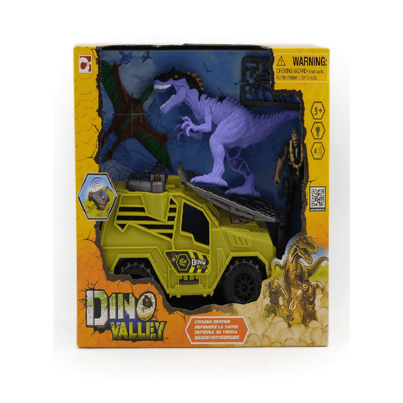Chapmei Toys Chapmei Dino Valley Ground Defend Playset
