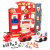 Chapmei Toys Chapmei Tiny Kiddom L&amp;S Rescue Mission Fire station Playset