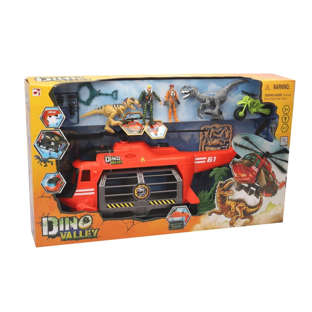 ChapMei toys Dino Valley 6 Jaw-Copter Playset