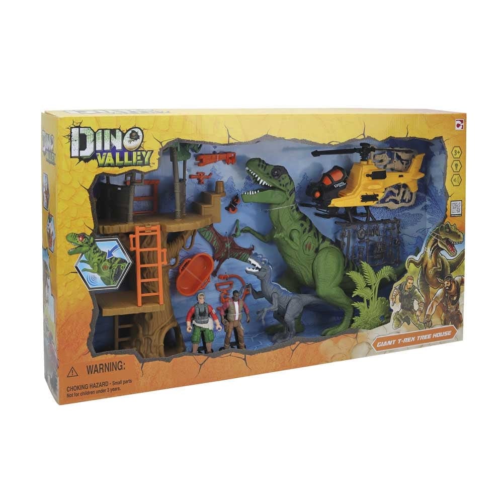 ChapMei Toys Dino Valley Dino Jungle Attack Playset