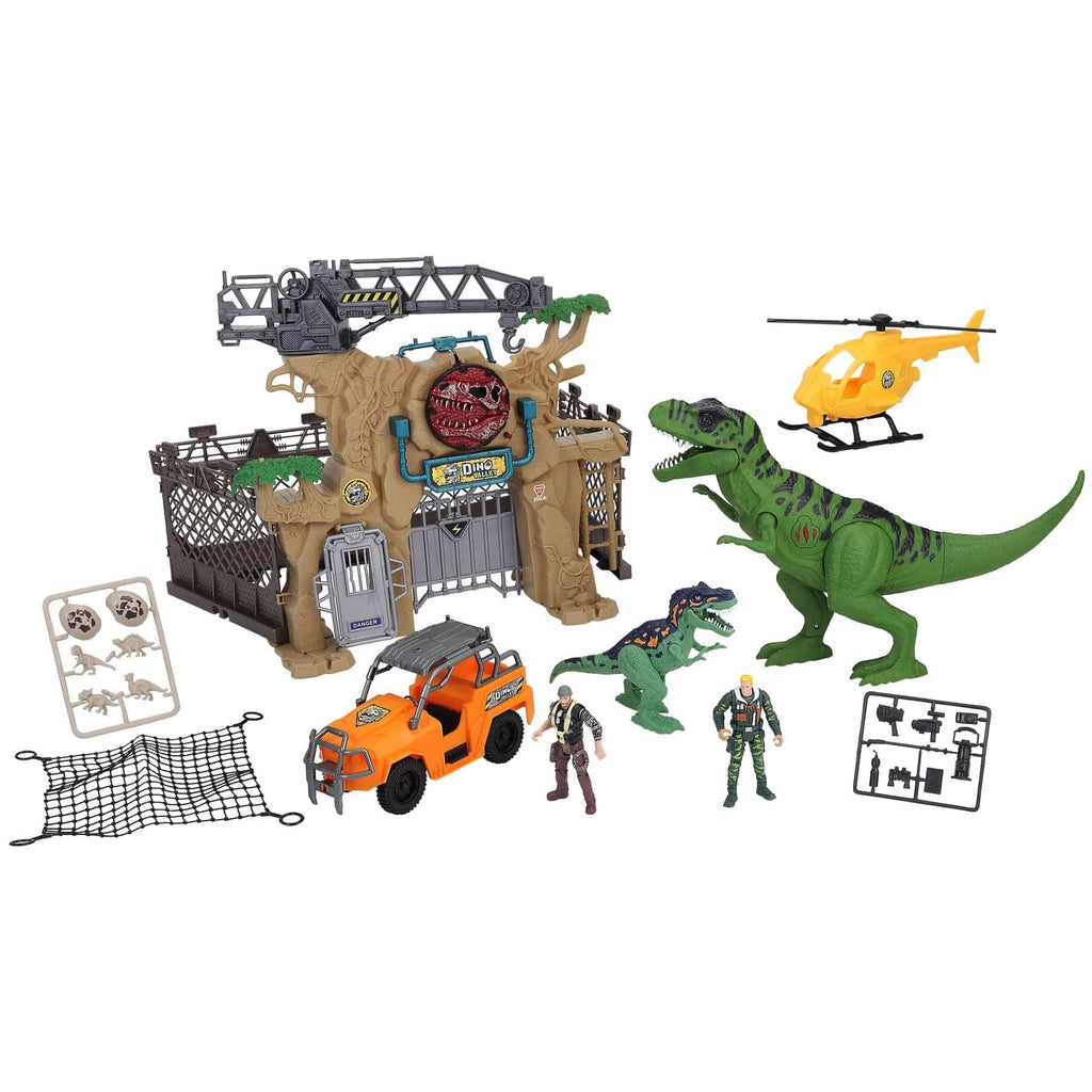 ChapMei Toys Dino Valley Gate Breakout Playset