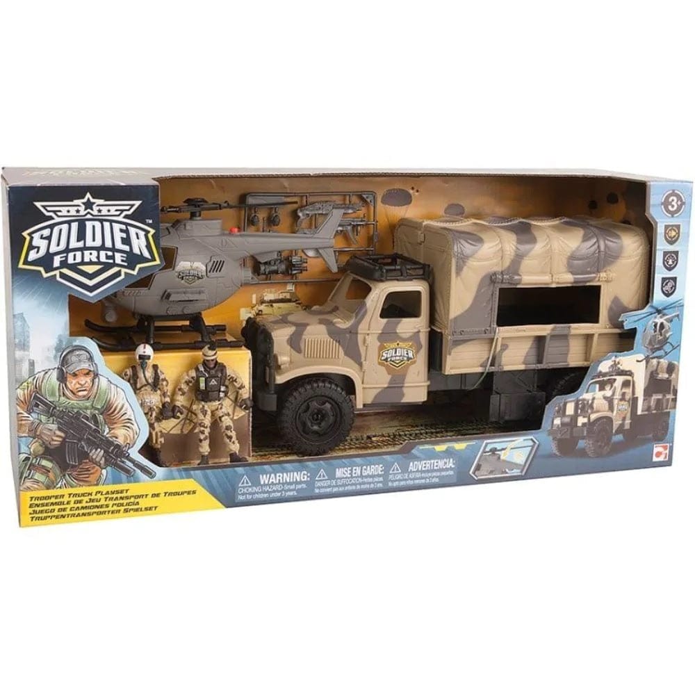 ChapMei Toys Soldier Force Troop Transporter Playset