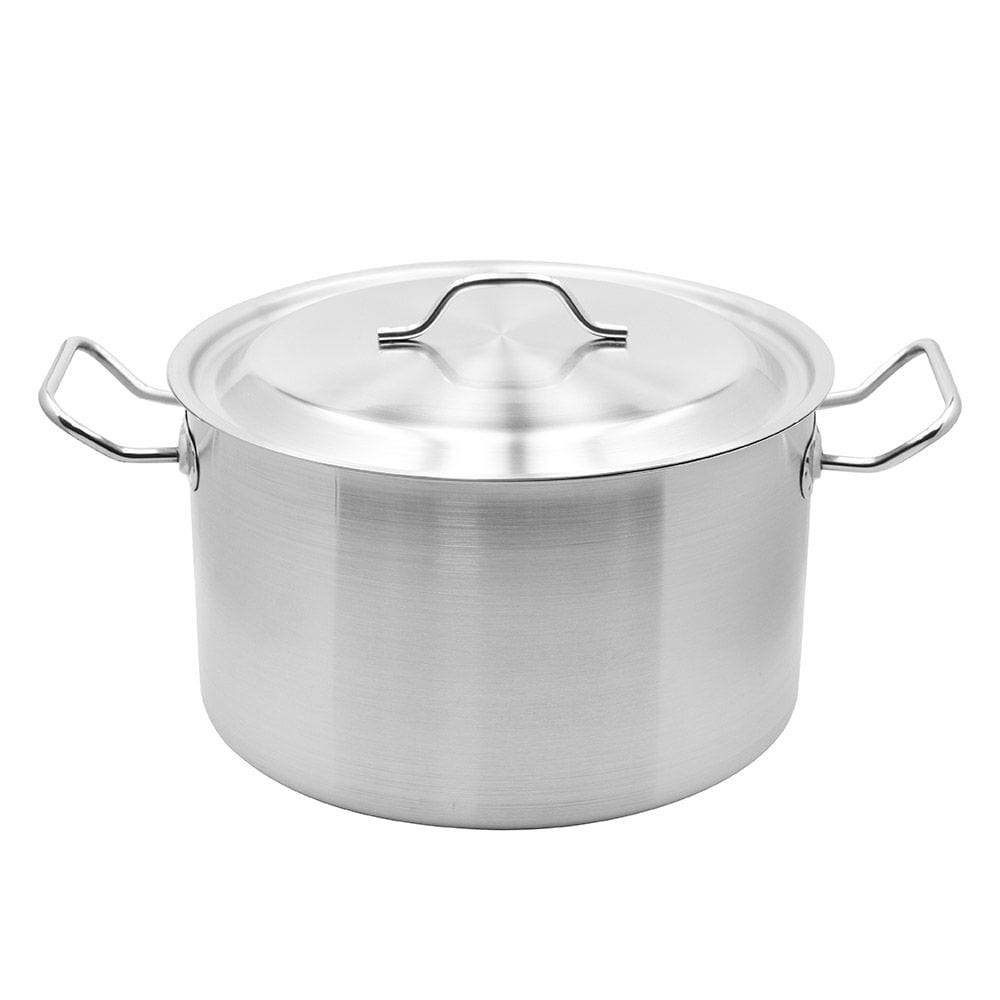 Chef Set Home & Kitchen On - Chefset Steel Cooking Pot w/Lid - 22 cm, 4.3 ltr - (CI5027)