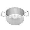 Chef Set Home & Kitchen On - Chefset Steel Cooking Pot w/Lid - 24 cm, 5.8 ltr - (CI5005)