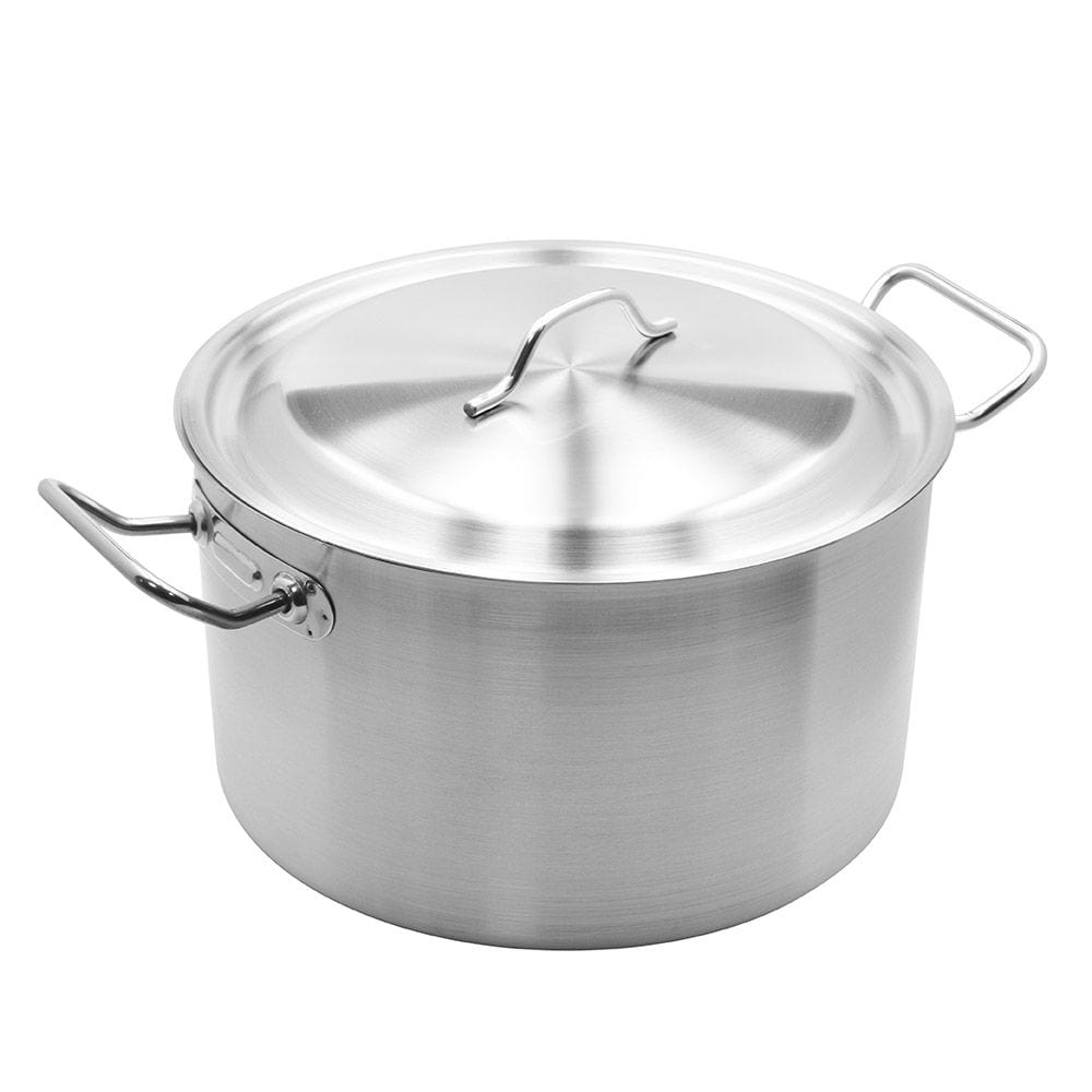 Chef Set Home & Kitchen On - Chefset Steel Cooking Pot w/Lid - 26 cm, 8 ltr - (CI5026A)