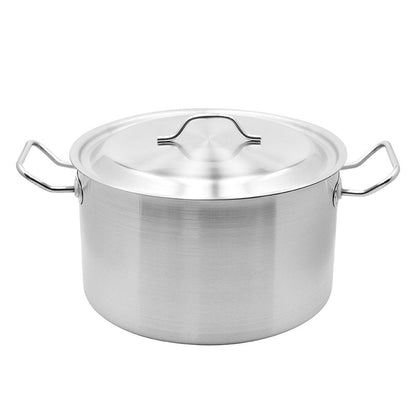 Chef Set Home & Kitchen On - Chefset Steel Cooking Pot w/Lid - 26 cm, 8 ltr - (CI5026A)