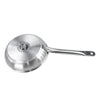 Chef Set Home & Kitchen On - Chefset Steel Fry Pan w/o Lid - 22 cm, 4.3ltr - (CI5822)
