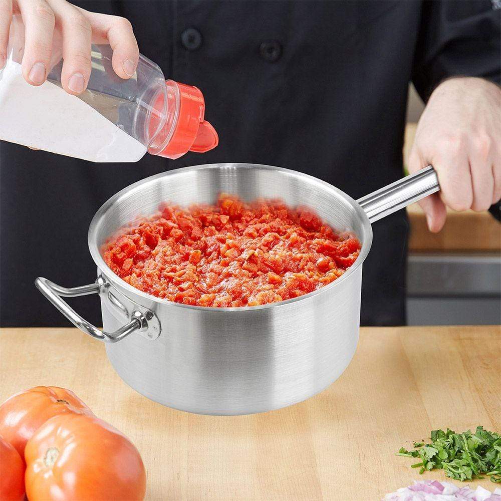 Chef Set Home & Kitchen On - Chefset Steel Saucepan w/o Lid - 24 cm, 7.5ltr - (CI5025)