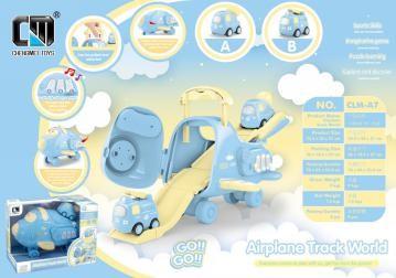 Chengmei Toys ® Toys Chengmei Toys-Airplane Track World With Music And Light