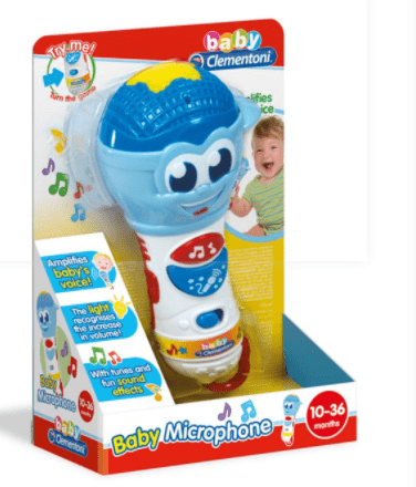 Clemen Toys Clemen-CLEMENTONI BABY MICROPHONE B/O