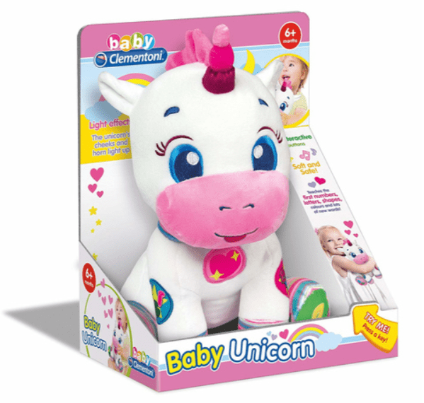 Clemen Toys Clemen-Clementoni baby unicorn plush