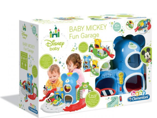 Clemen Toys Clemen-Disney baby mickey  activity fun garage