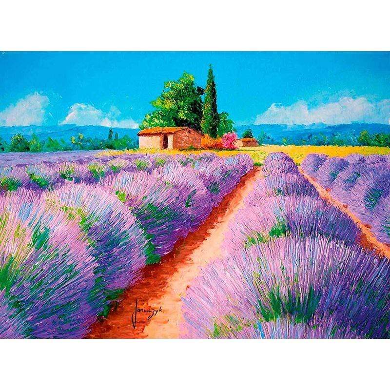 Clementoni Puzzles Clementoni Lavender Scent Jigsaw Puzzle 500Pcs