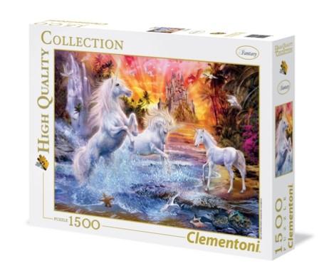 Clementoni Toys Clementoni - adult puzzle wild unicorns 1500pcs