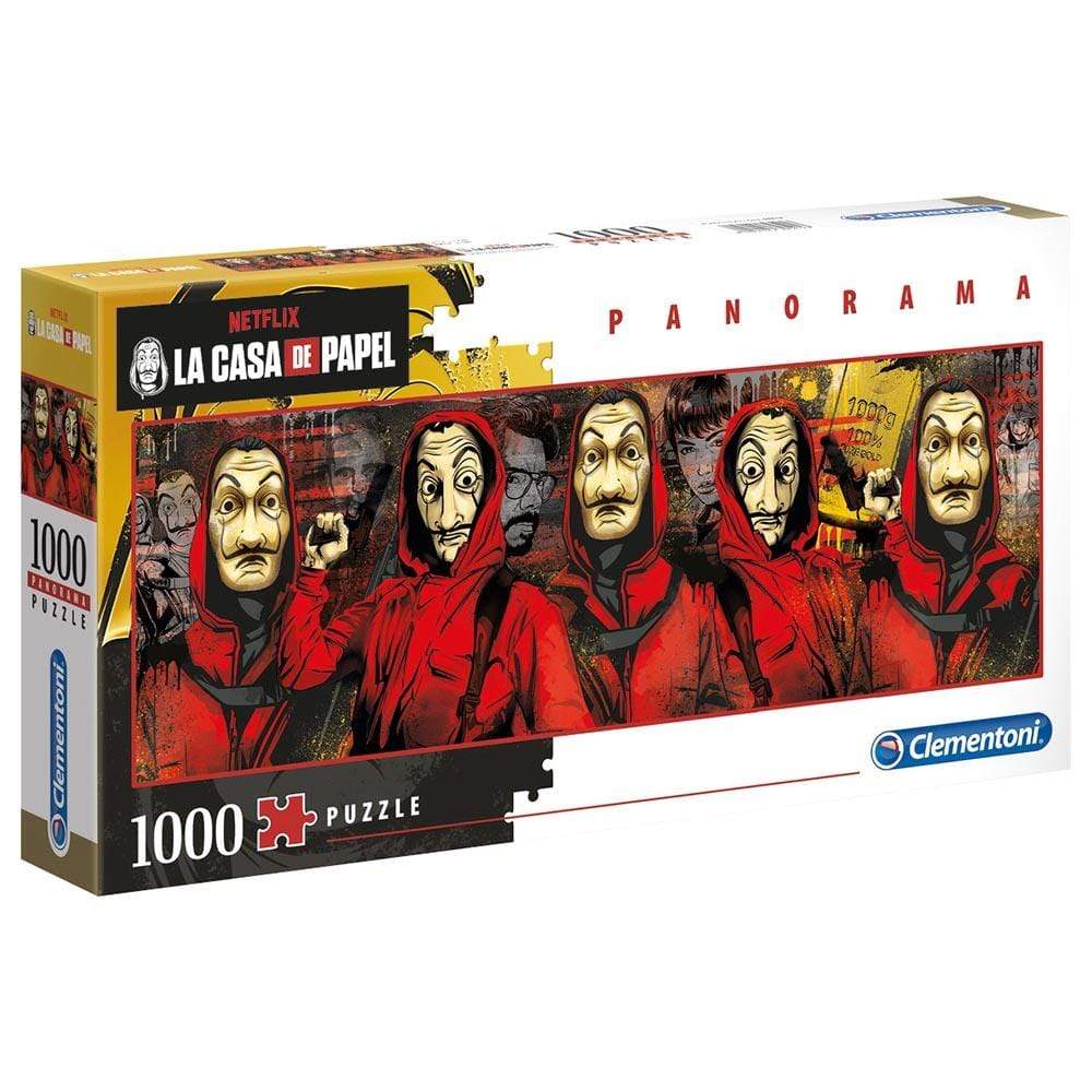 Clementoni Toys Clementoni Panorama Puzzle La Casa De Papel 1000Pcs