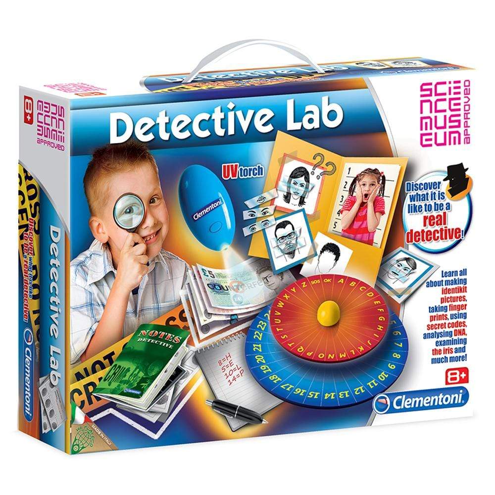Clementoni Toys Clementoni - Science & Game Detective Lab