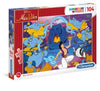 Clementoni Toys Clementoni - super color puzzle disney aladdin 104 pcs