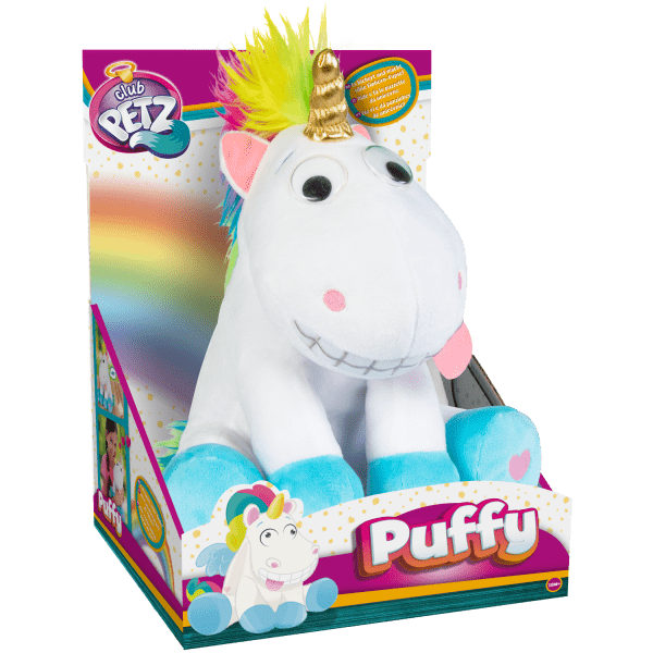 Club Petz Toys Club Petz, Puffy The Unicorn, Interactive Plush Toy