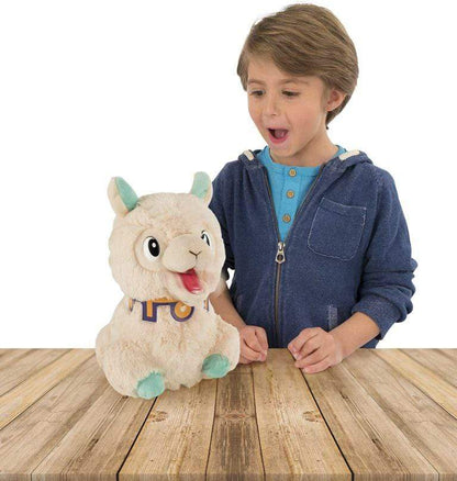 Club Petz Toys Club Petz, Spitzy The Funny Llama, Interactive Plush Toy, Cream