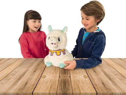 Club Petz Toys Club Petz, Spitzy The Funny Llama, Interactive Plush Toy, Cream
