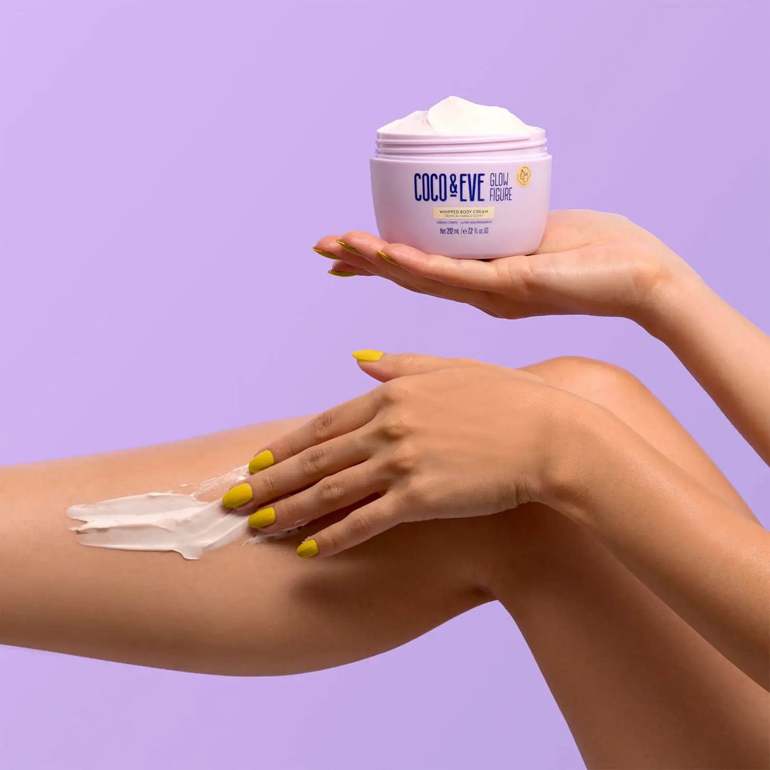 Coco & Eve Beauty Coco & Eve Glow Figure Whipped Body Cream Tropical Mango Scent - 212ml