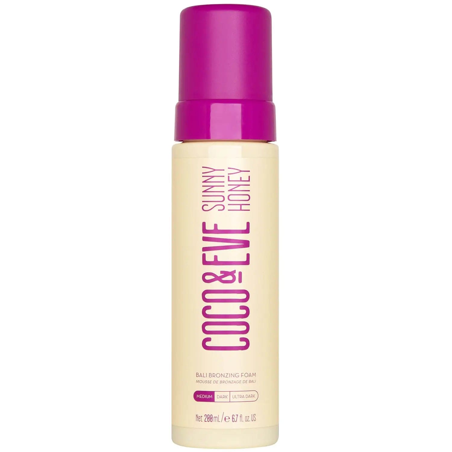 Coco & Eve Beauty Coco & Eve Sunny Honey Bali Bronzing Foam - Medium 200ml