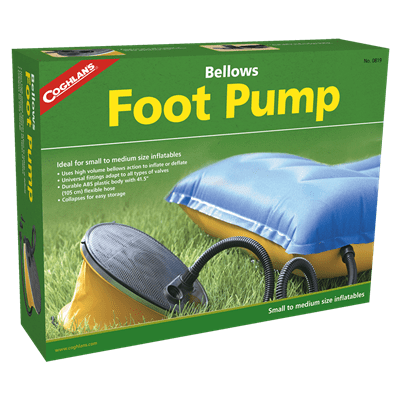 Coghlan's Outdoor Coghlan's Bellows Foot Pump