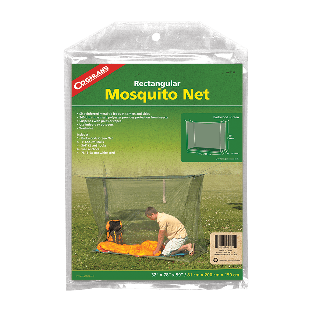 Coghlan's Outdoor Coghlan's Mosquito Net - Single Green