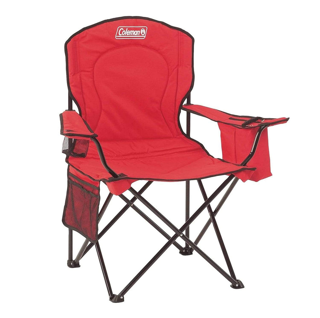 coleman Outdoor Coleman Cooler Quad Chair- Red