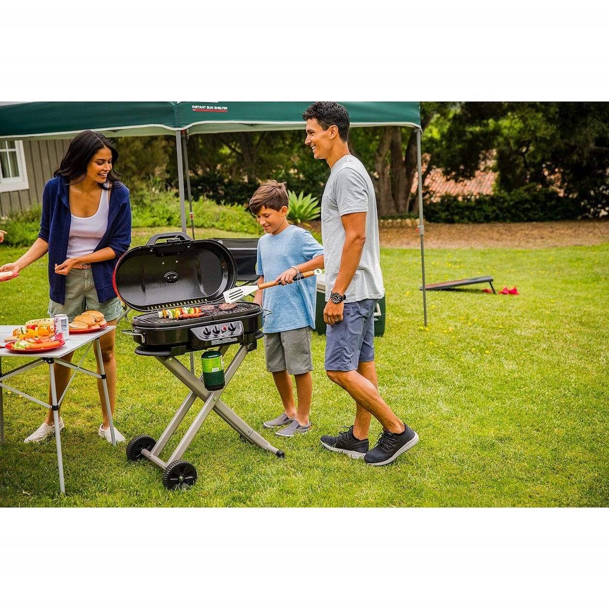 coleman Outdoor Coleman RoadTrip 285 Portable Stand-Up Propane Grill