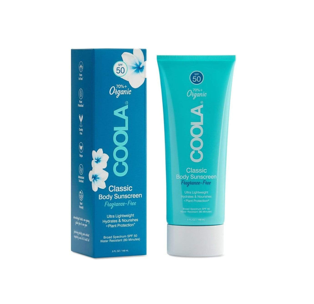 Coola Beauty COOLA Unscented – Classic Body Organic Sunscreen Lotion SPF50, 148ml