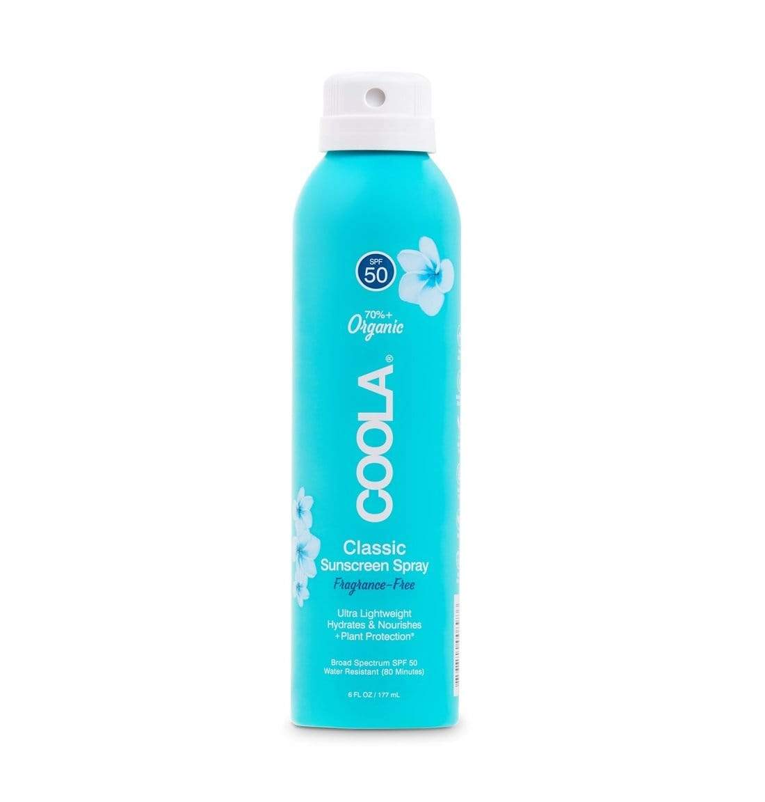 Coola Beauty COOLA Unscented – Classic Body Organic Sunscreen Spray SPF50, 177ml