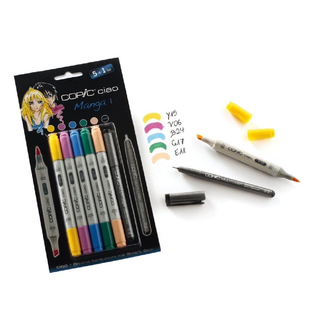 Copic Toys Copic Ciao Set 5+1 Manga 1