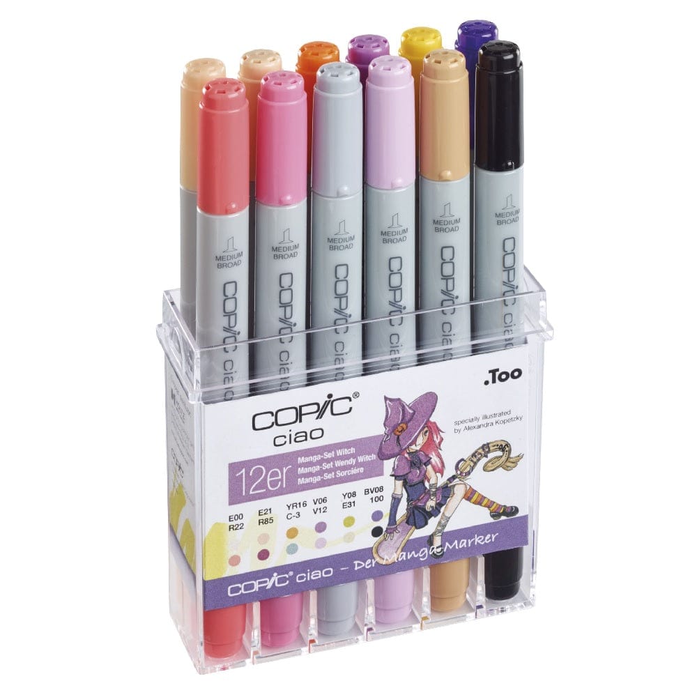 Copic Toys Copic Ciao Set of 12pcs Witch