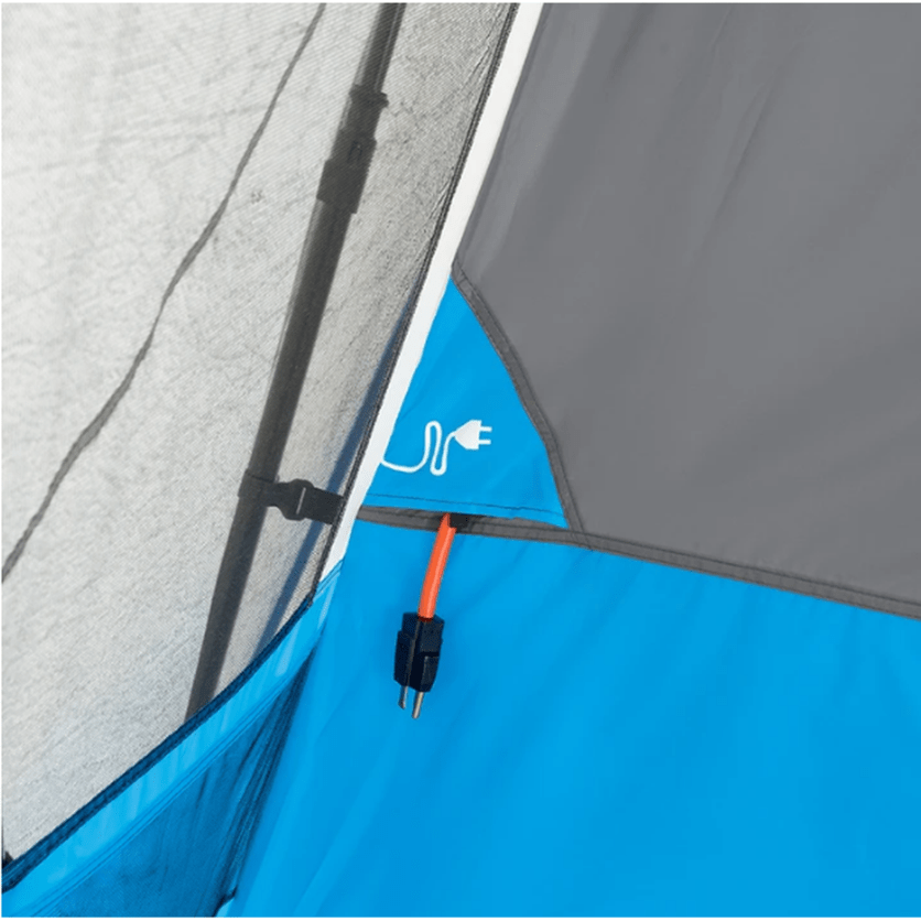 Core Equipment Tents CORE EQUIPMENT Lighted Instant Tent - Grey/Blue | 10 Person Capacity | Durable 68D Polyester