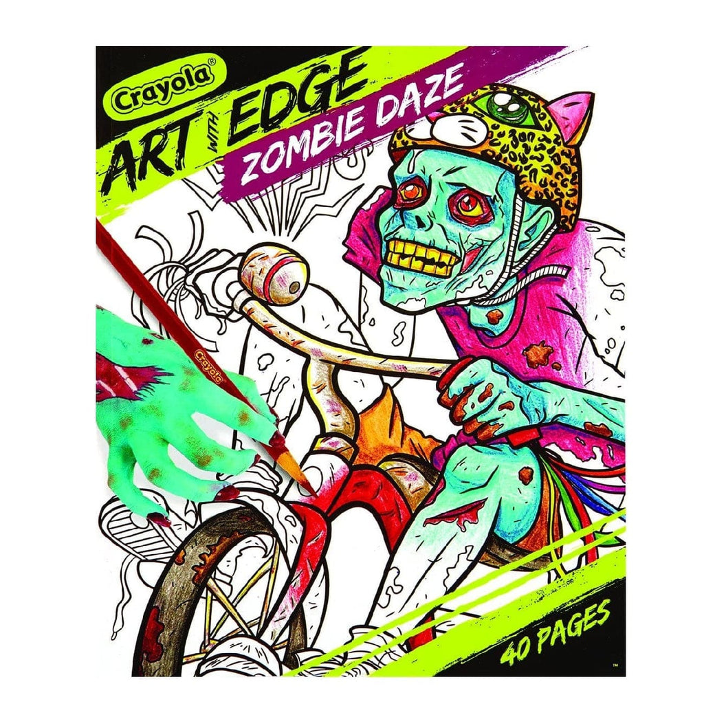 Crayola School Art with Edge Zombie Daze