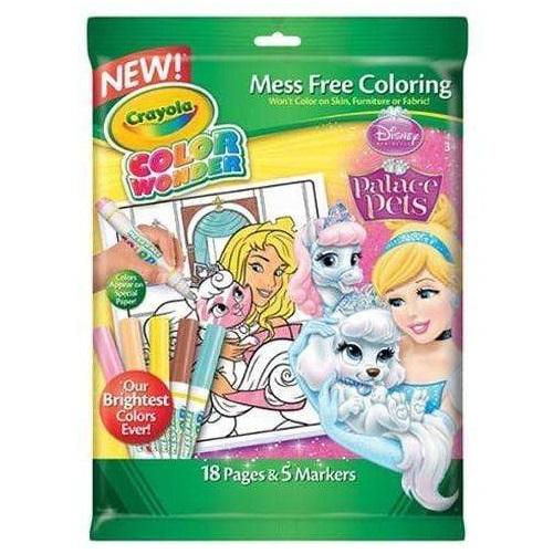 Crayola School Color Wonder Overwrap Princess - Palace Pets