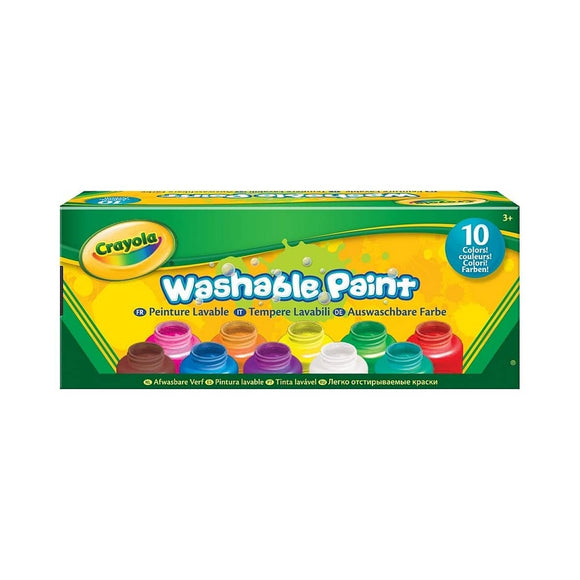 Crayola School Crayola 10 Washable Paint Bottles