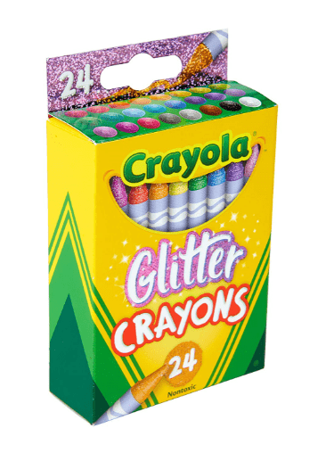 Crayola - 24 ct. Glitter Crayons