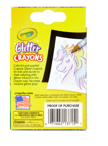 Crayola - 24 ct. Glitter Crayons