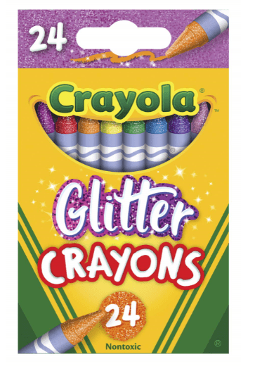 Crayola - 24 ct. Glitter Crayons