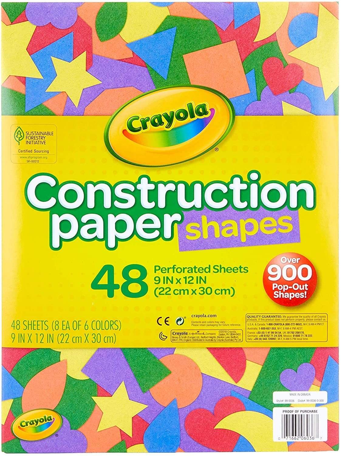 Crayola 48 micro-perforated sheets