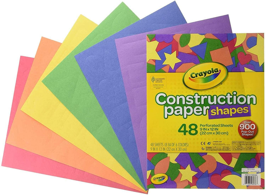 Crayola 48 micro-perforated sheets