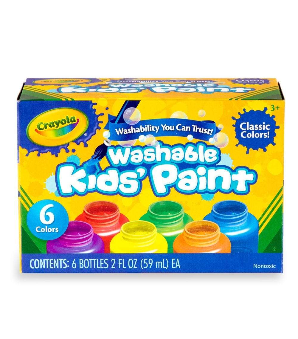 Crayola School Crayola 6 ct. Washable Kids Paint