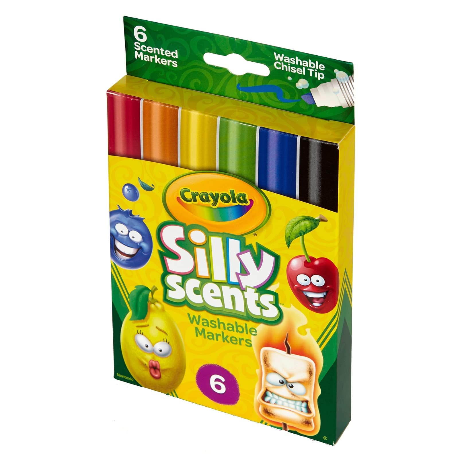 Crayola School Crayola 6CT BL Chisel Tip Scented Mark