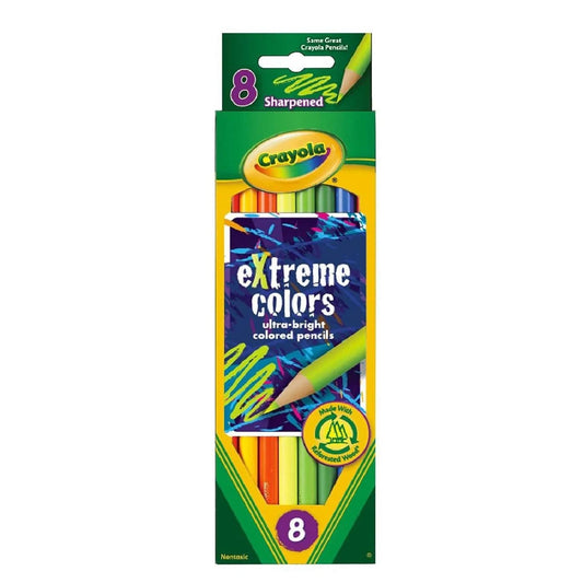 Crayola School Crayola 8 ct. EXtreme Colors Pencils
