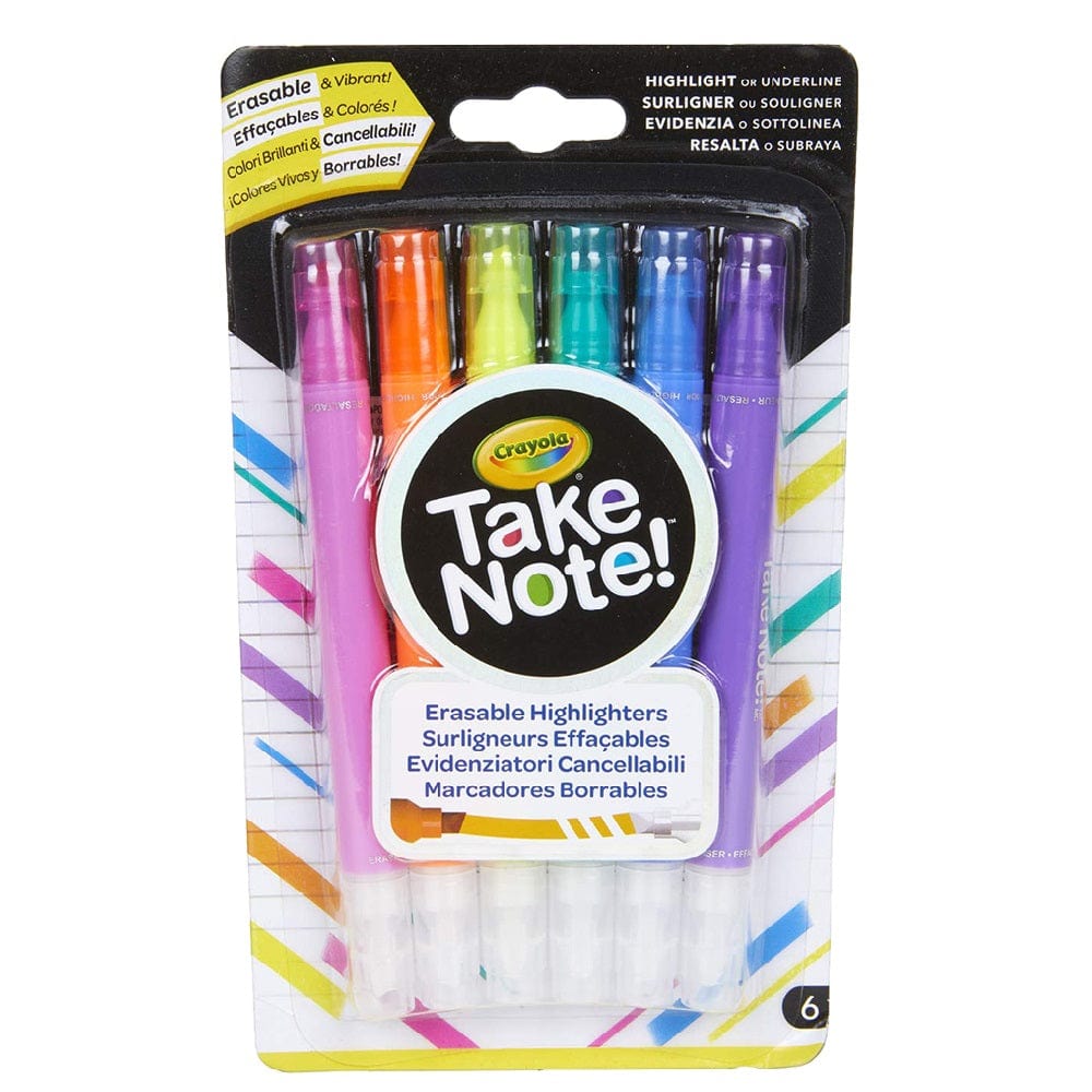 Crayola School Crayola Erasable Highlighters