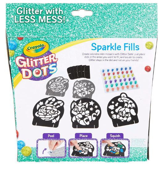 GLITTER DOTS,GLITTER FILLS